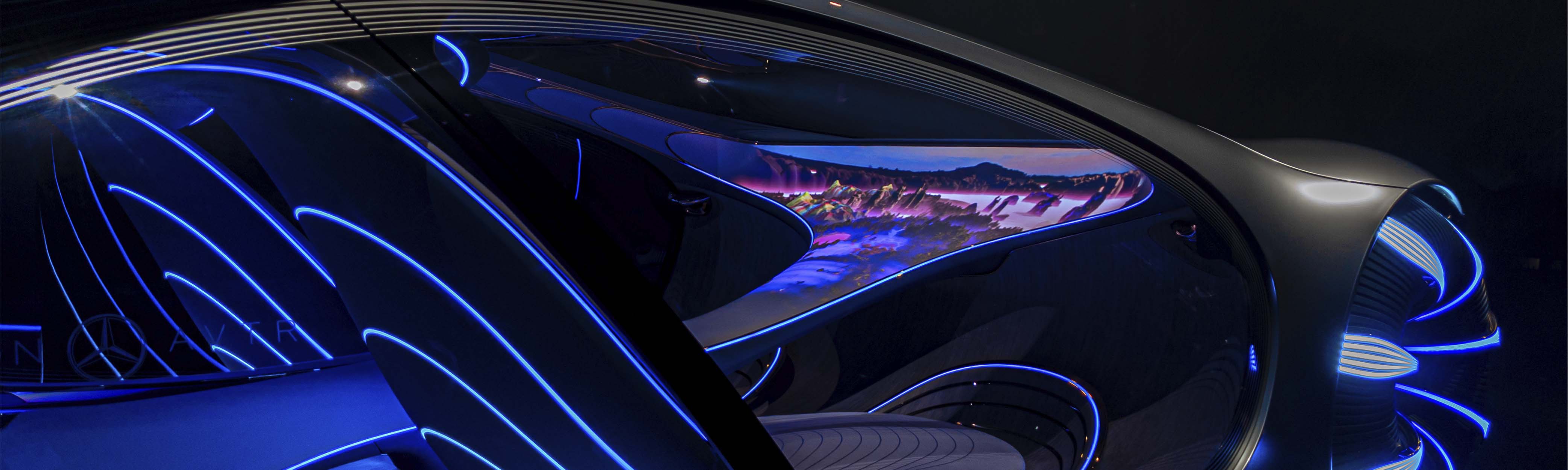 Our favorite in-car displays on display at CES 2022