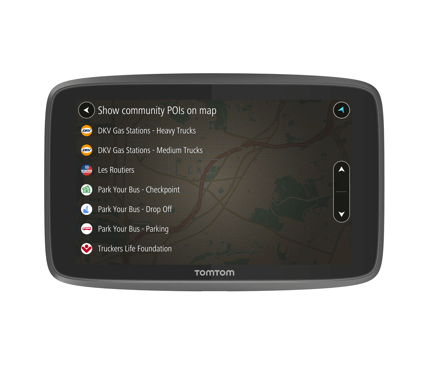 TomTom GPS Truck Navigation GO Professional 6200