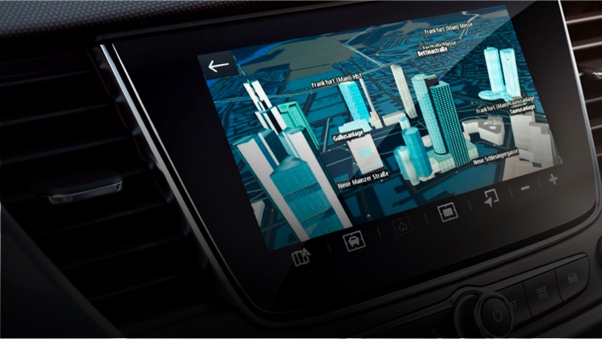Opels 3D-navigationssystemer