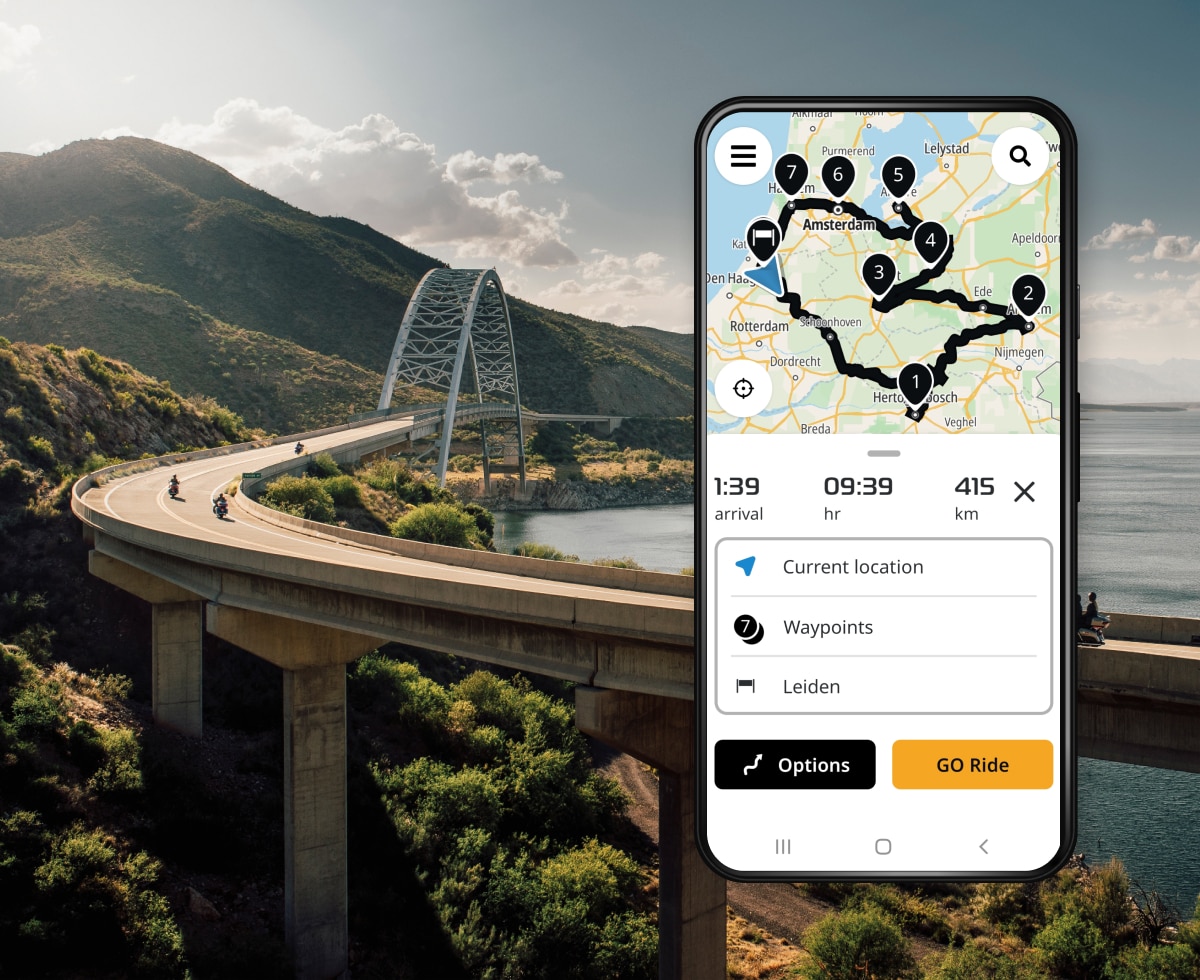 App GO Ride: caratteristica 1