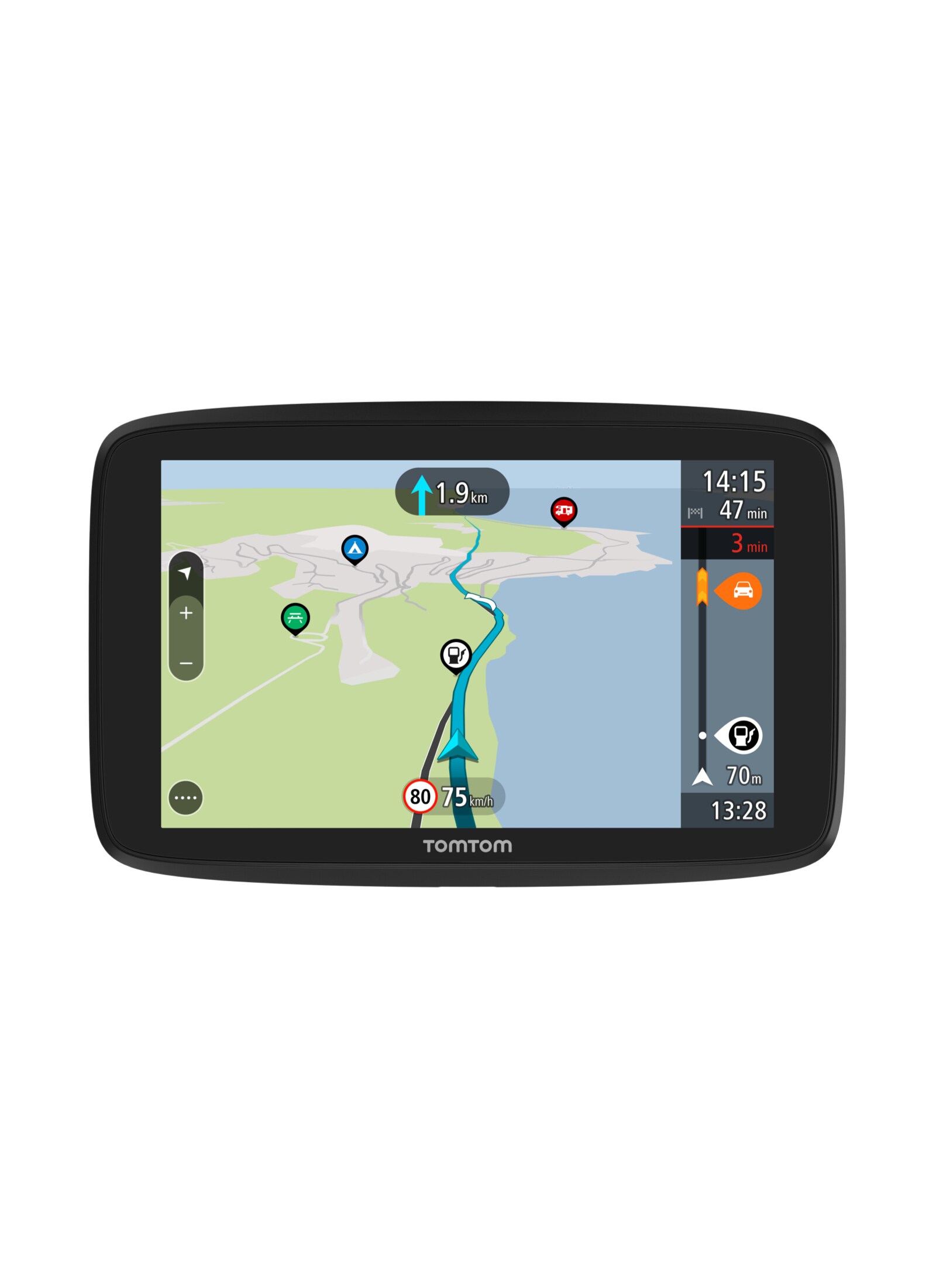 GPS pour camping-car TomTom GO Camper Tour