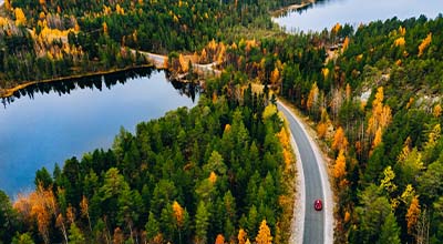 How routing algorithms prioritize safety over speed in rural Finland