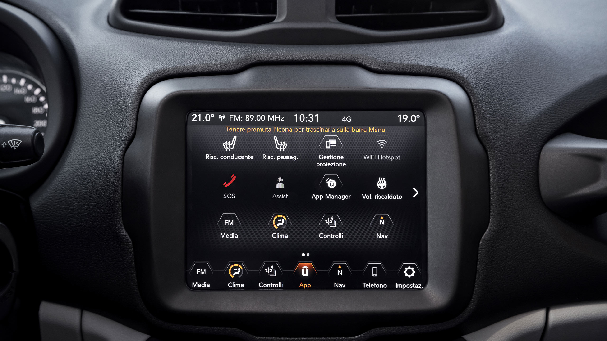 Jeep Uconnect LIVE 8.4" TomTom