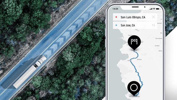 Scheduling routing for truck drivers