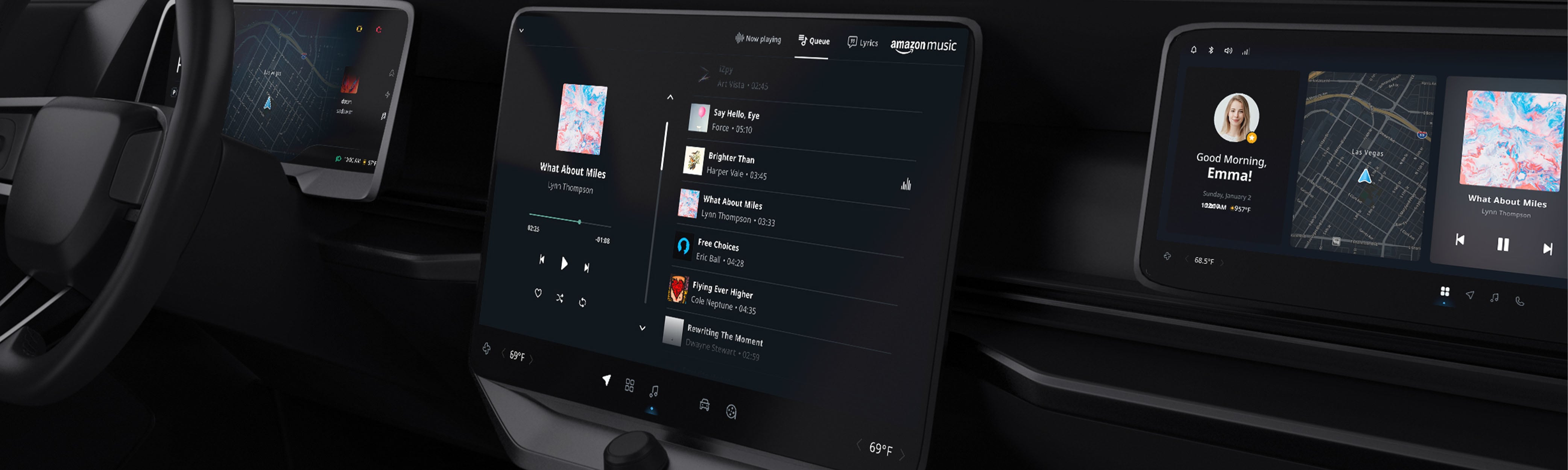 TomTom's digital cockpit platform now comes with Amazon Music out of the box