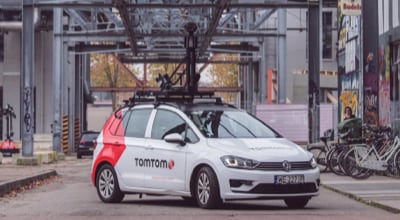 TomTom mobile mapping (MoMa) van