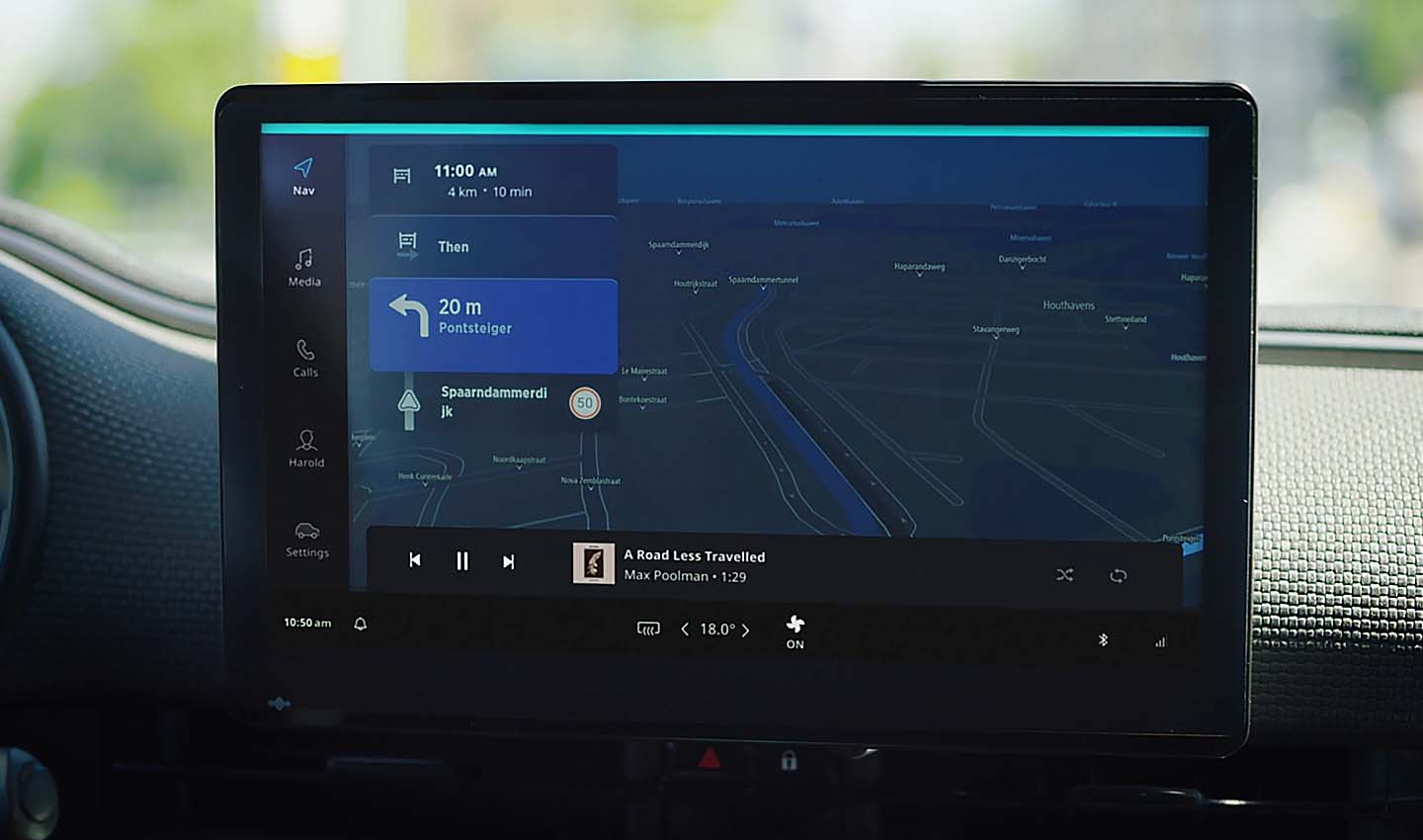 TomTom IndiGO will allow carmakers to easily and simply integrate entertainment apps as part of the in-vehicle experience. Music can be played with a simple Alexa command.