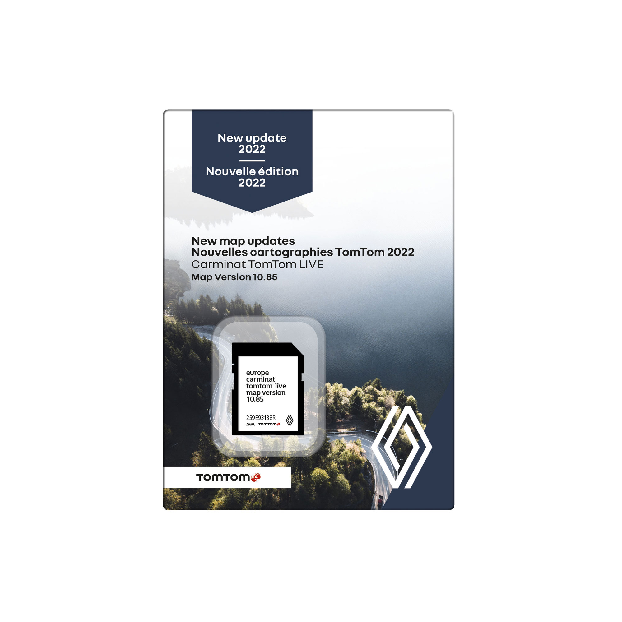 RENAULT SD CARD Tomtom Carminat Live V10.05 Maps EU Turkey 2018-2019 