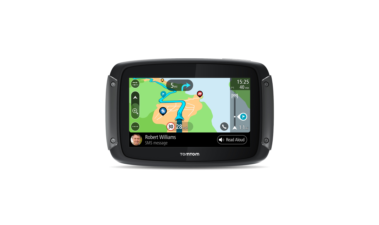 Ampère Gluren Buitenboordmotor TomTom Motorcycle GPS | Latest TomTom Rider Series for drivers