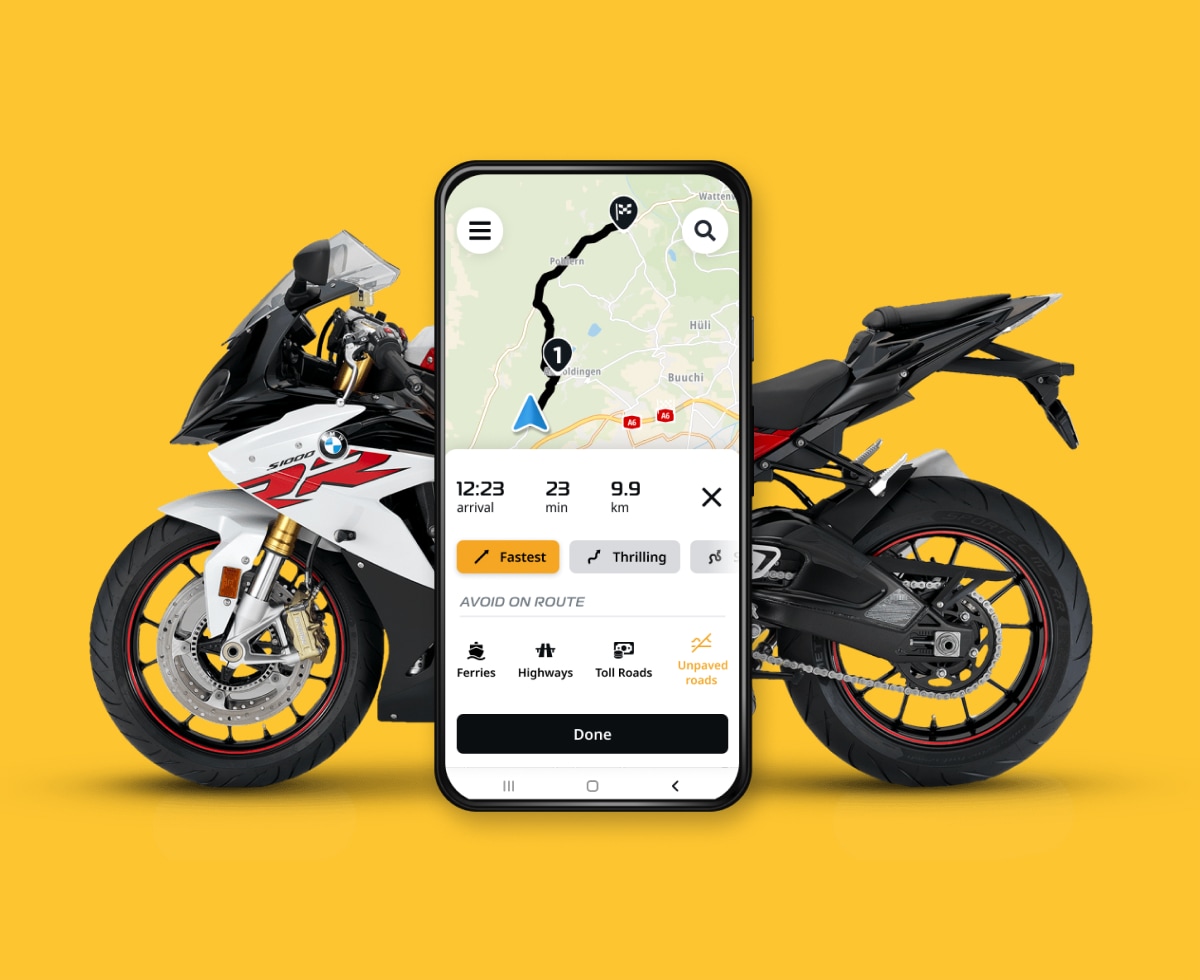 GO Ride w App Store