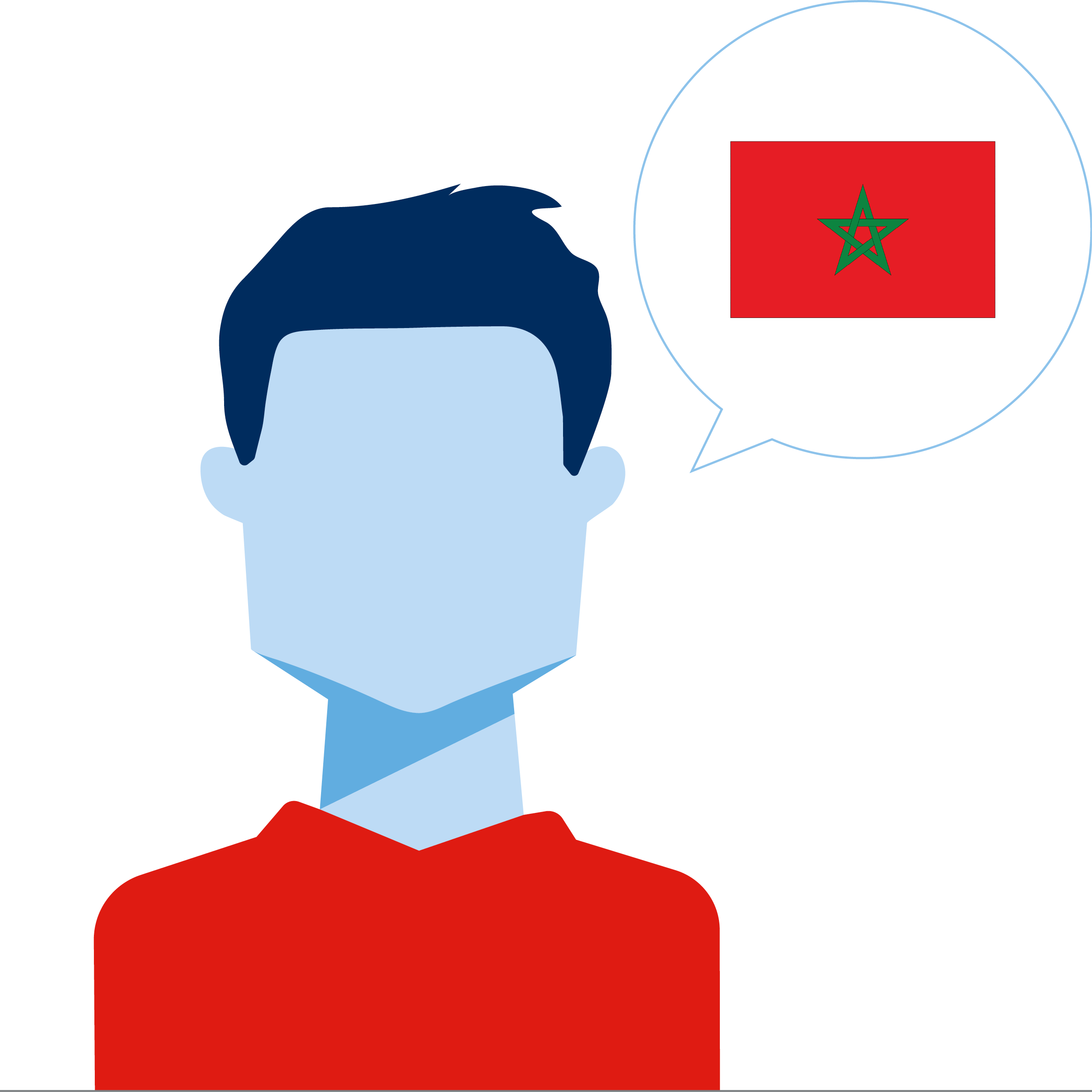 Stem in het Marokkaans
