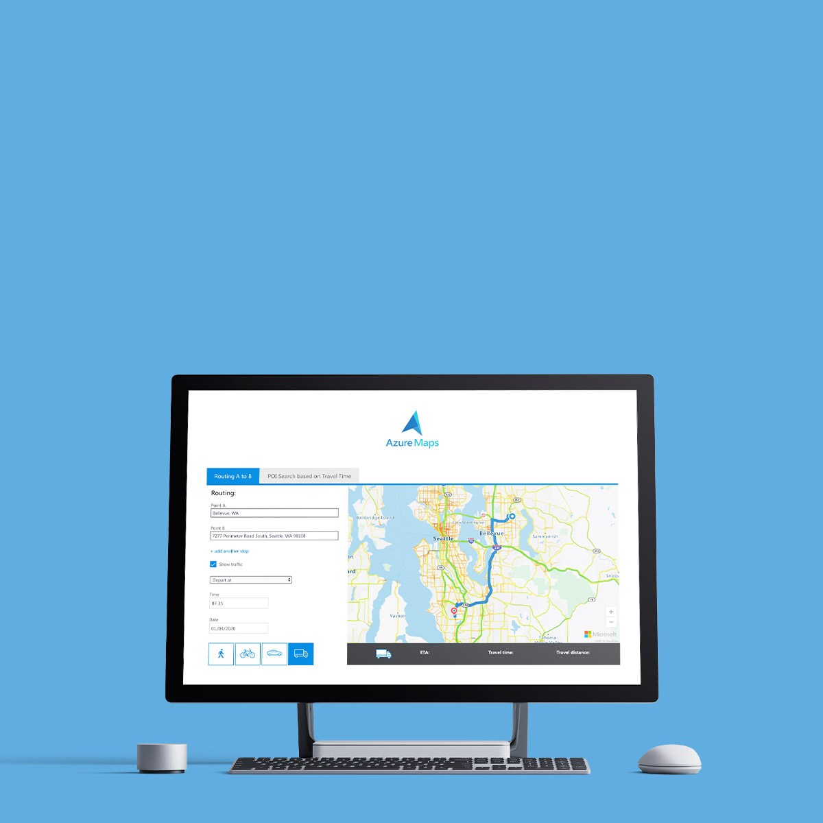 Microsoft Azure and TomTom