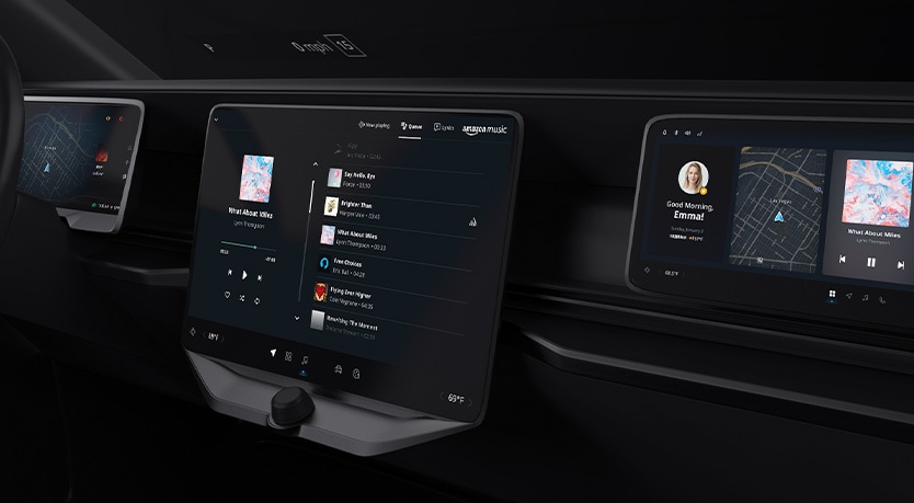 TomTom's digital cockpit platform now comes with Amazon Music out of the box