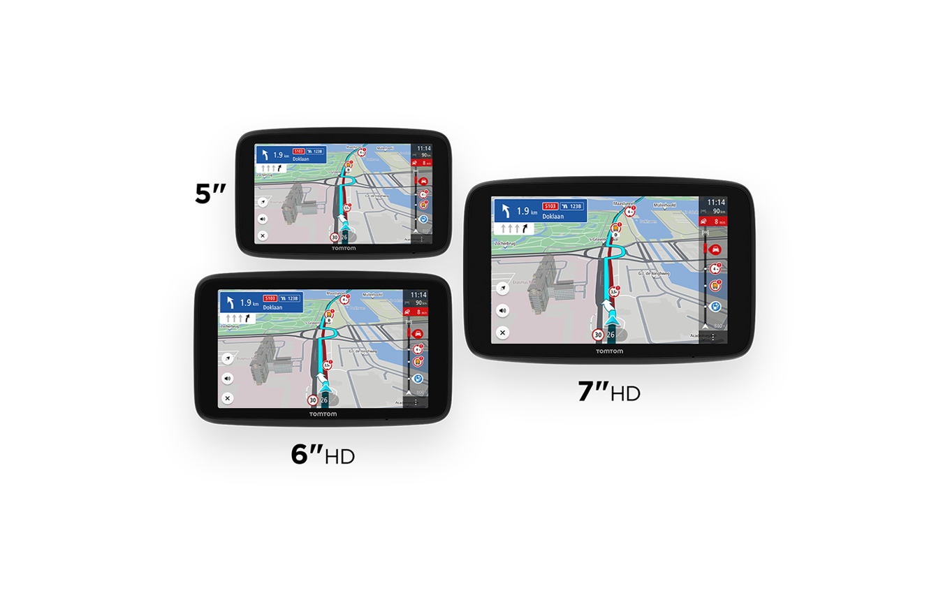 Savant gavnlig smeltet GPS til lastbil | GPS til varevogn -TomTom