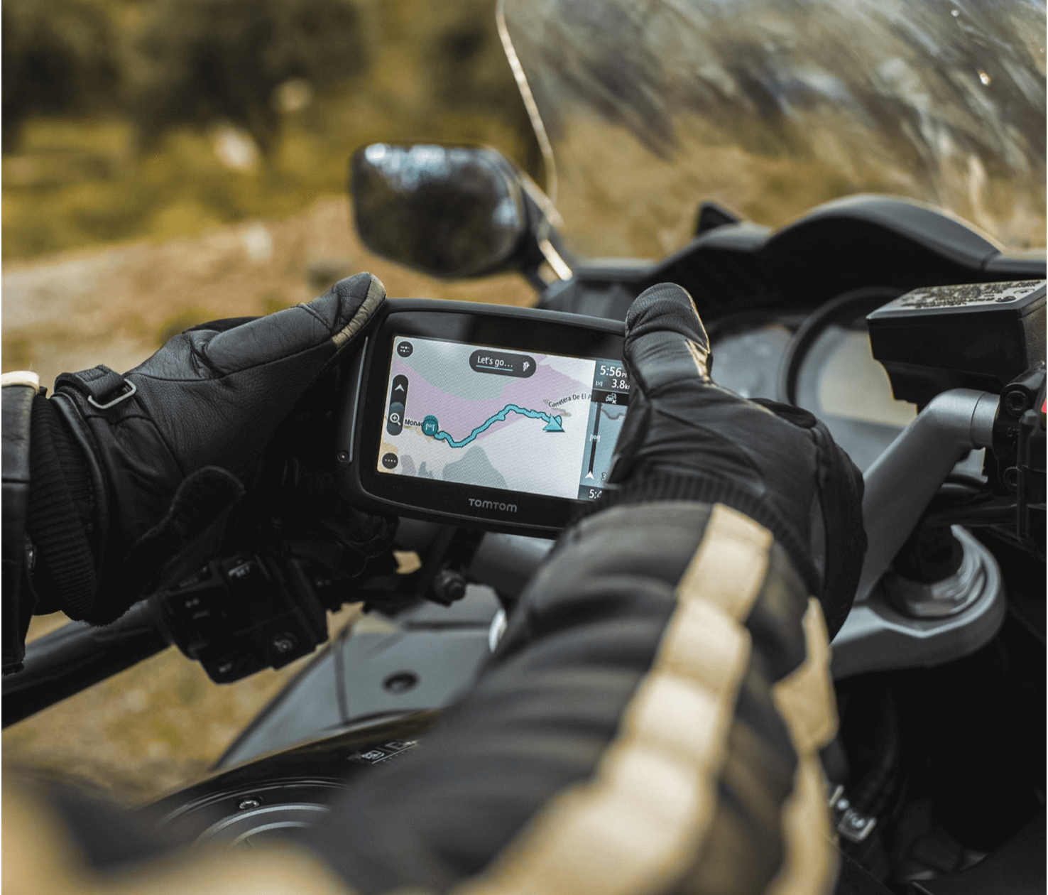 TomTom GPS Motorcycle Navigation Rider