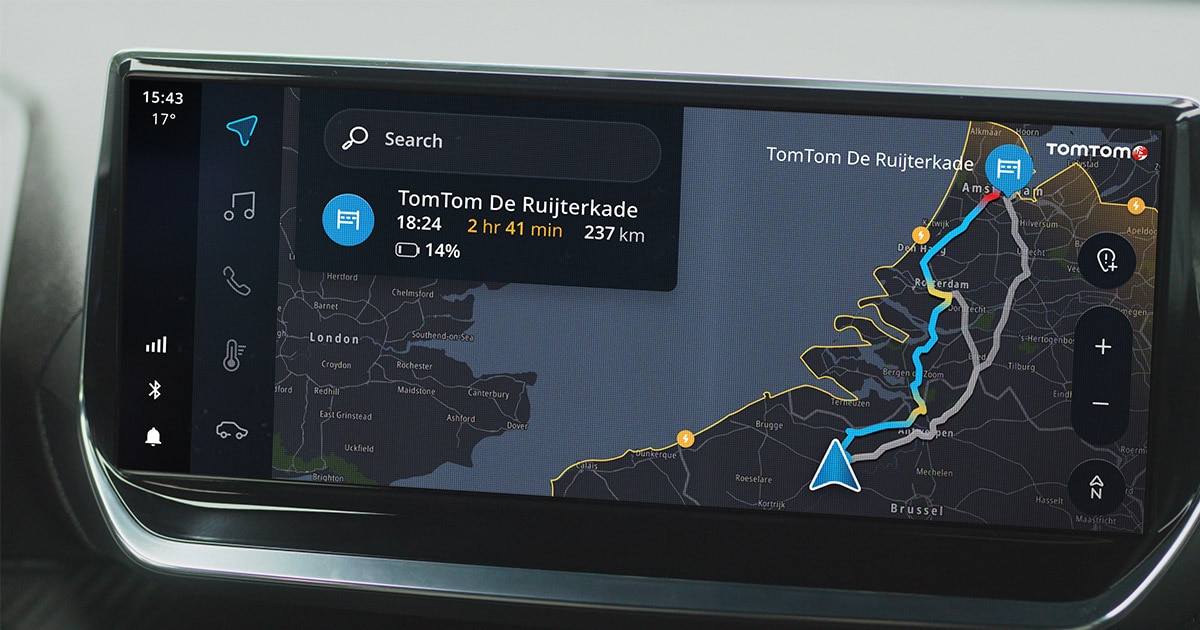 EV Routing and Range TomTom
