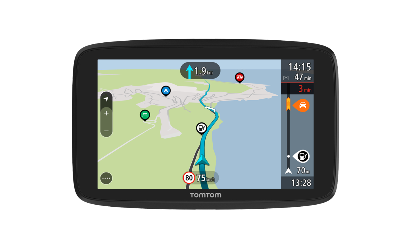 TomTom GO Camper Tour-navigasjonsenhet for campingbil