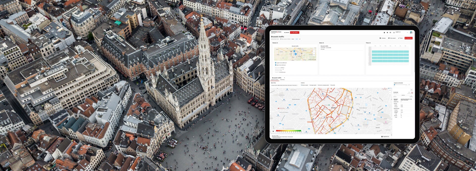 Brussels Mobility and TomTom