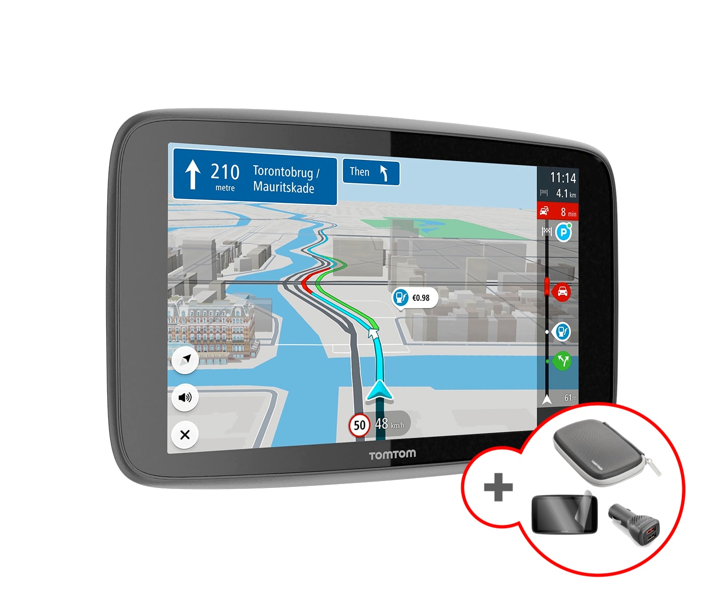 TomTom | 2021 Car GPS Navigation GO Discover | Speed Cameras | GPS World
