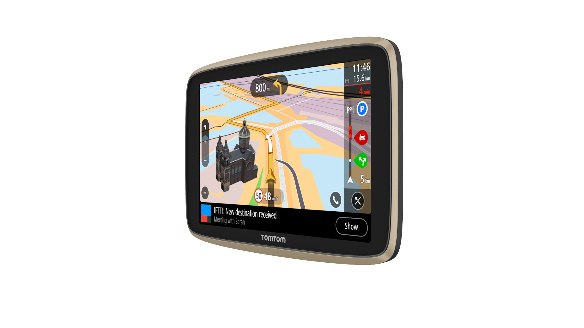 Carry Case Travel Bag For TomTom One 1 Go Live Via /& Start Sat Nav GPS Models